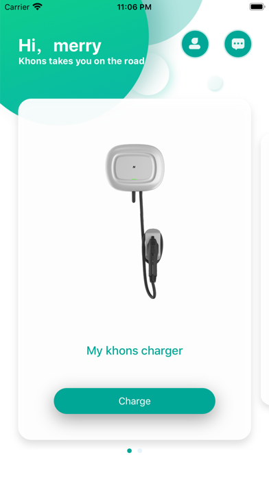 Khons Smart EV Charger Screenshot