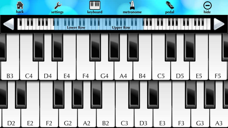 #4. Piano with Songs (iOS) By: Better Day Wireless, Inc.