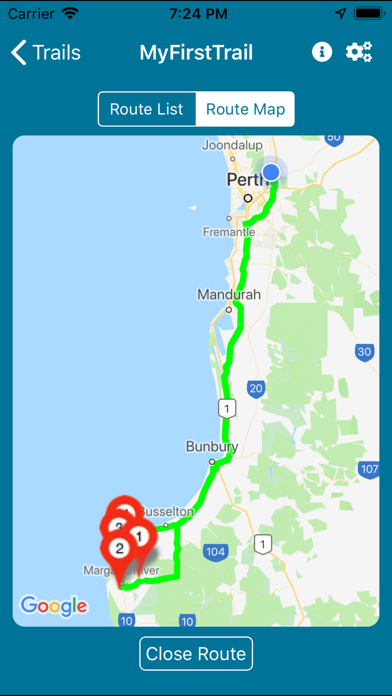 MyDrives Margaret River Screenshot 3 - AppWisp.com MyDrives Margaret River Screenshot 3 - AppWisp.com