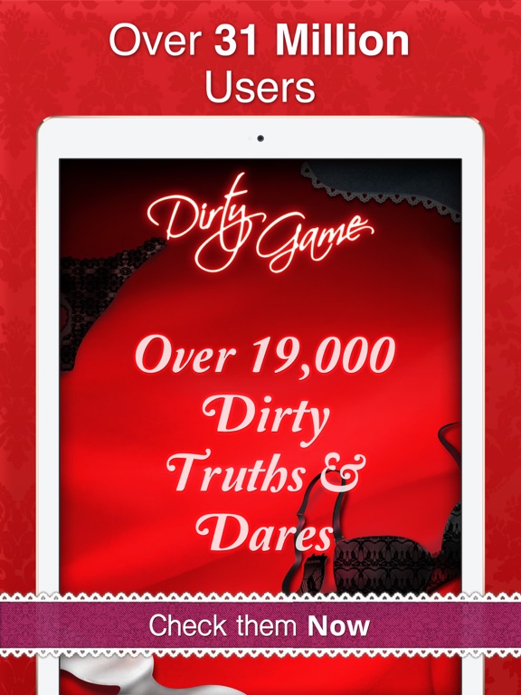 Dirty Game - Hot Truth or Dare iPad app afbeelding 1