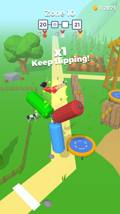 screenshot of Flip Jump Stack 7