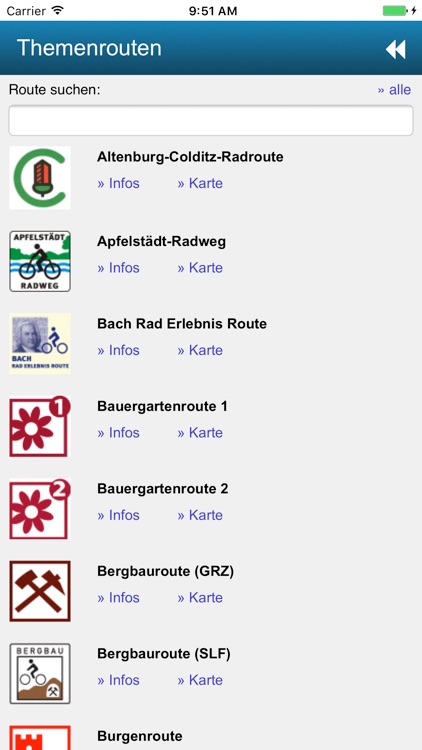Radroutenplaner Thüringen screenshot-3