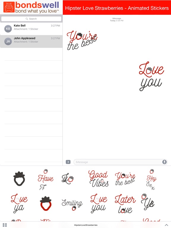 Screenshot #5 pour Hipster Love Strawberries