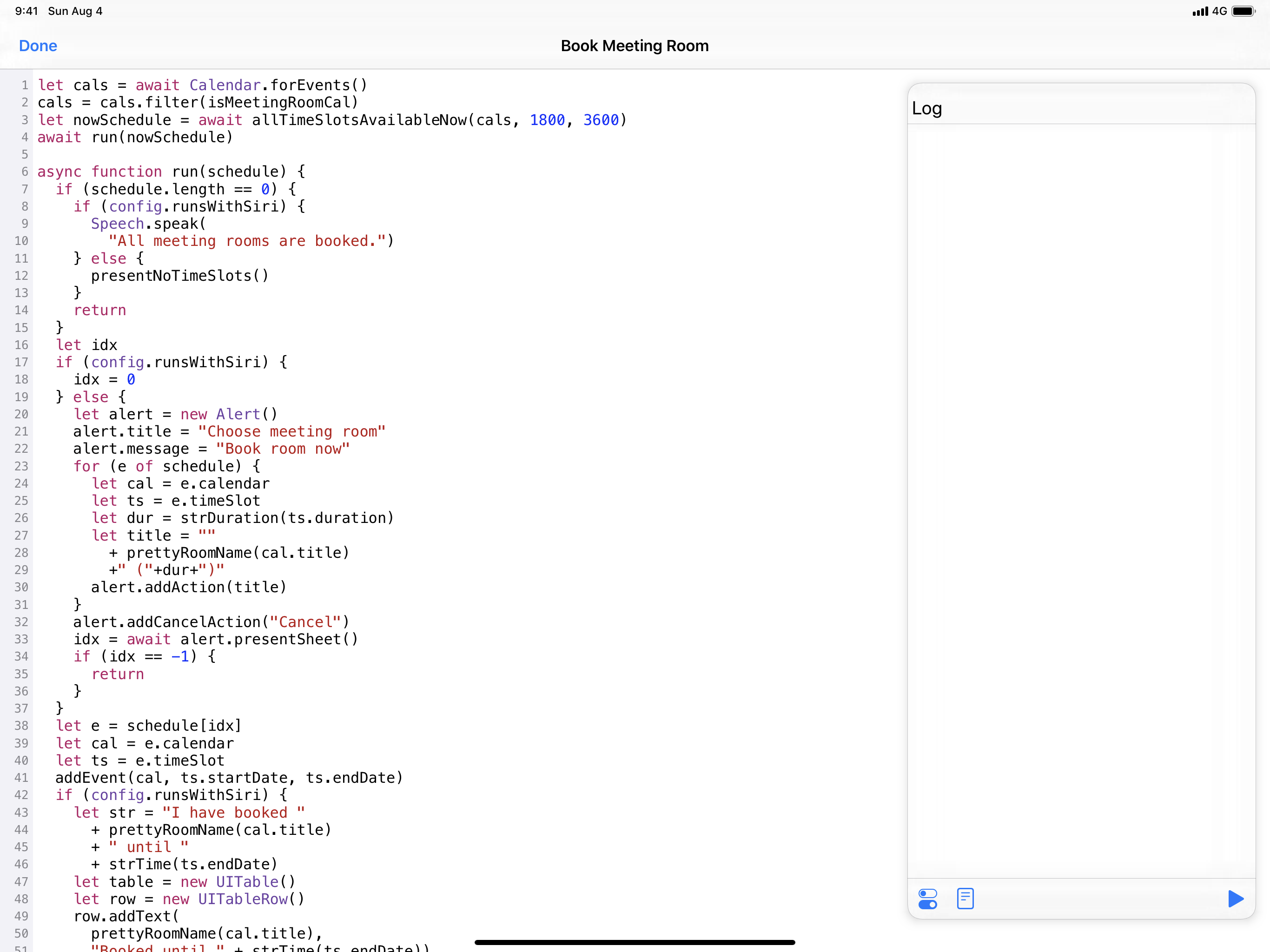 Scriptable