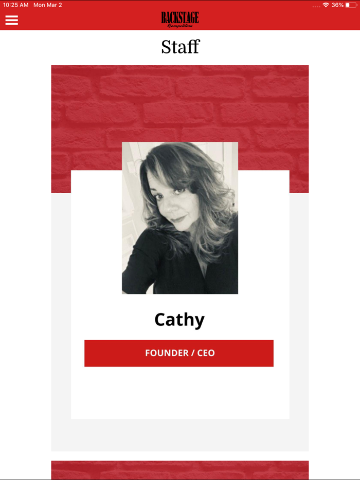 Backstage Competition