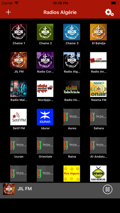 Screenshot #1 pour Radios Algérie