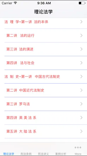 法律职业考试大全 screenshot 1
