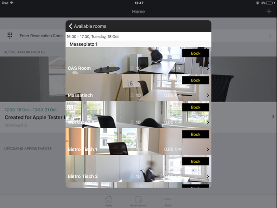 Screenshot #5 pour smartwork - rooms and spaces