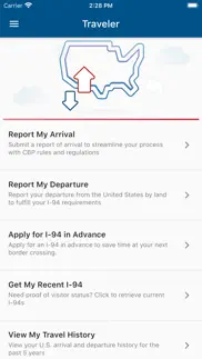 cbp one iphone screenshot 3