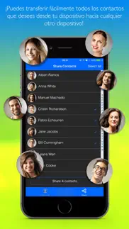 easy share contactos - backup iphone capturas de pantalla 1