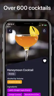cocktails for real bartender iphone screenshot 2