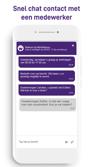 Mijn Welzorg Screenshot
