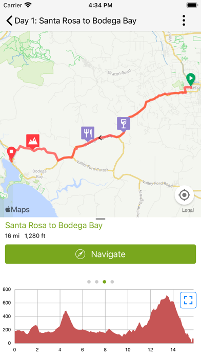 SNP Natuurreizen - Route app Screenshot
