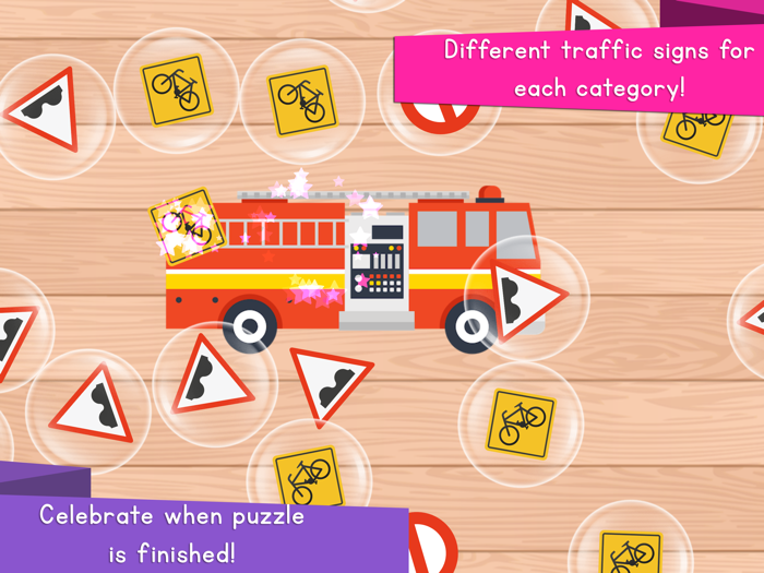 Puzzle Games for Kids Vehicle