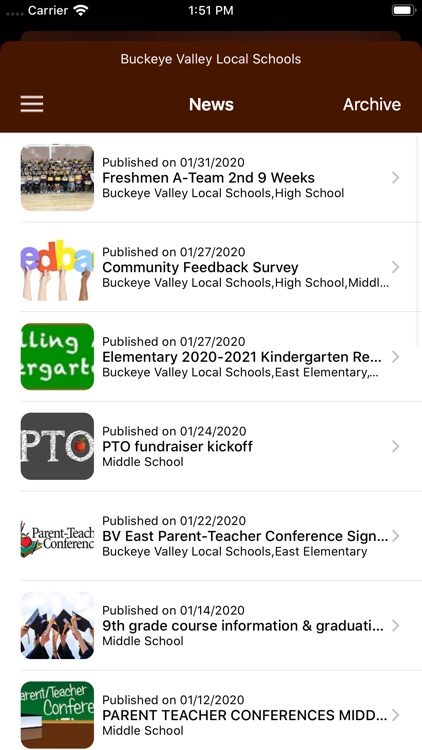 Buckeye Valley Local School Di