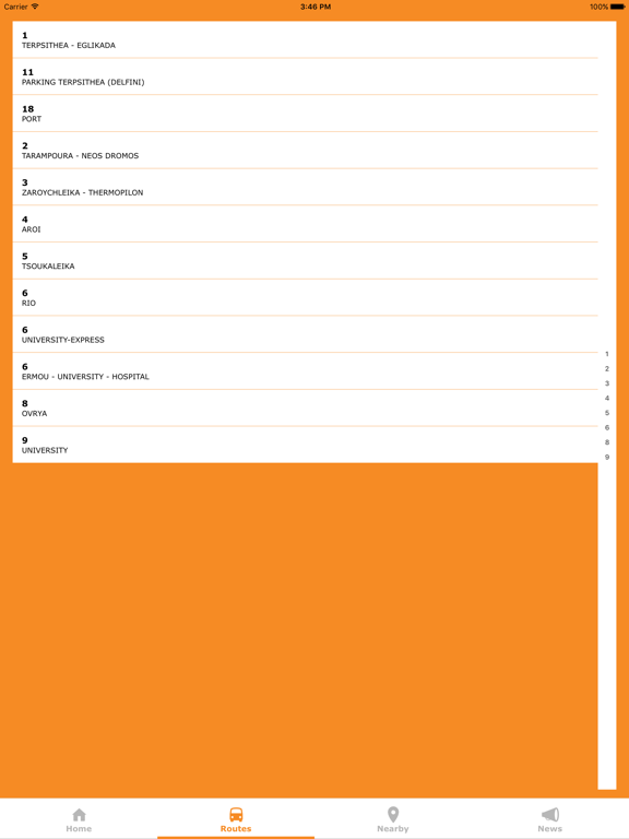 Screenshot #4 pour PATRAS Bus