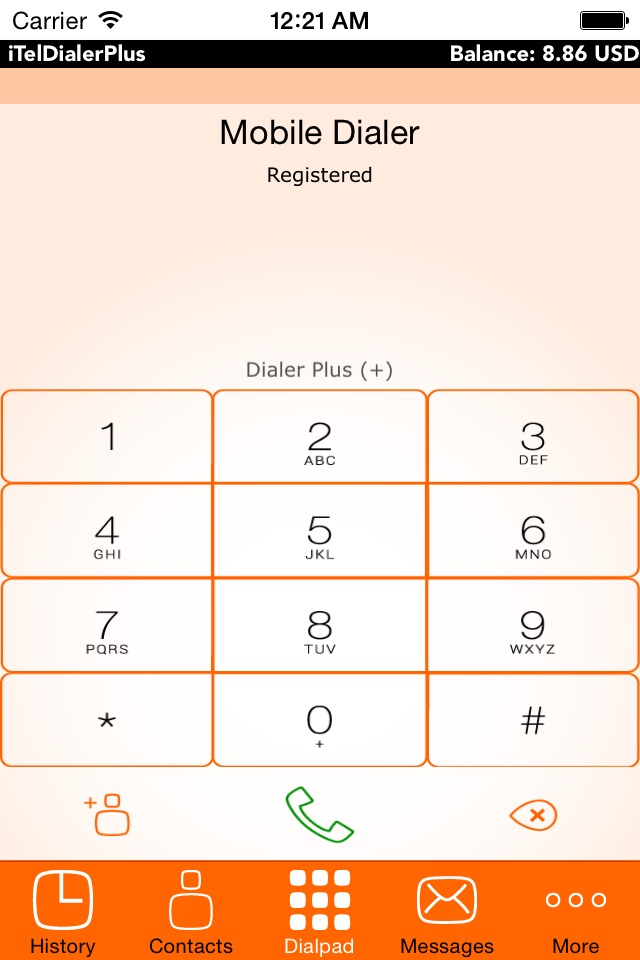 iTel Dialer Plus screenshot 4