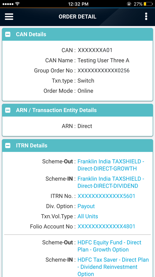 #5. goMF by MF Utilities (iOS) 由: MF UTILITIES INDIA PRIVATE LIMITED