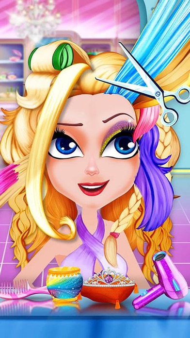 Princess Salon Haircut screenshot 2