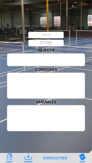 CartEduc Badminton