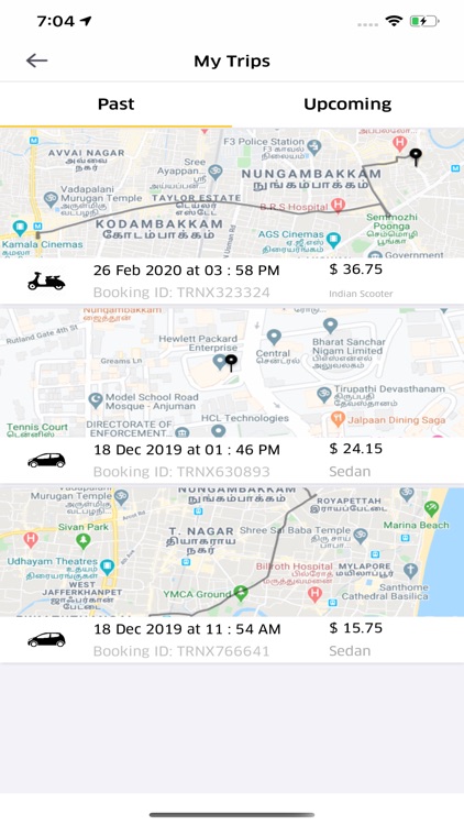 Otocab app screenshot-3