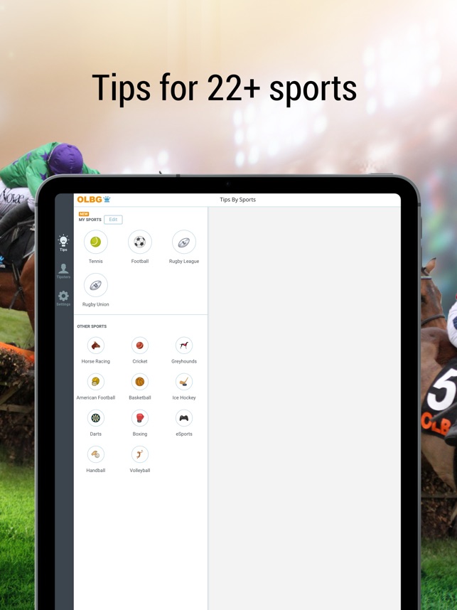 OLBG.com Sports Tips App Store