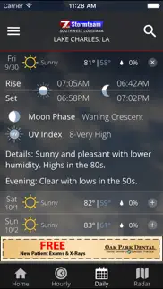 kplc 7 first alert weather iphone screenshot 4