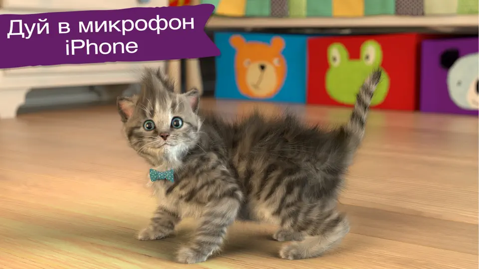 Скриншот Маленький Котенок: Моя Кошечка на iPhone 5