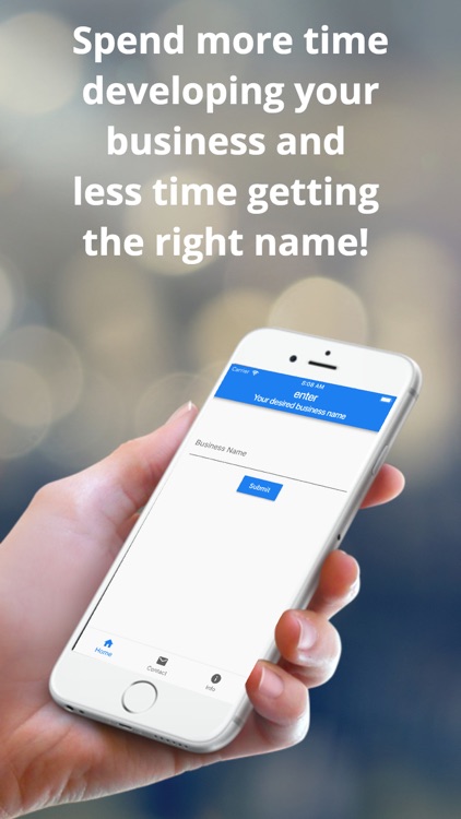 Business Name Chooser