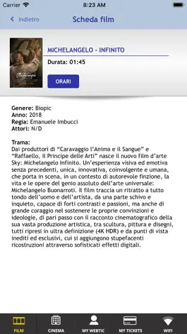 Game screenshot Webtic Raffaello Cinema apk