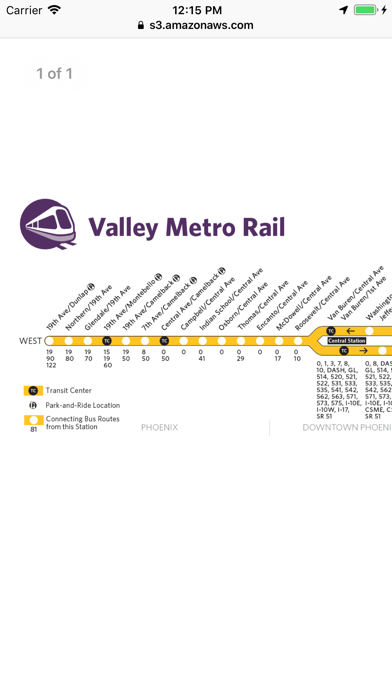 Alert Valley Metro® Screenshot