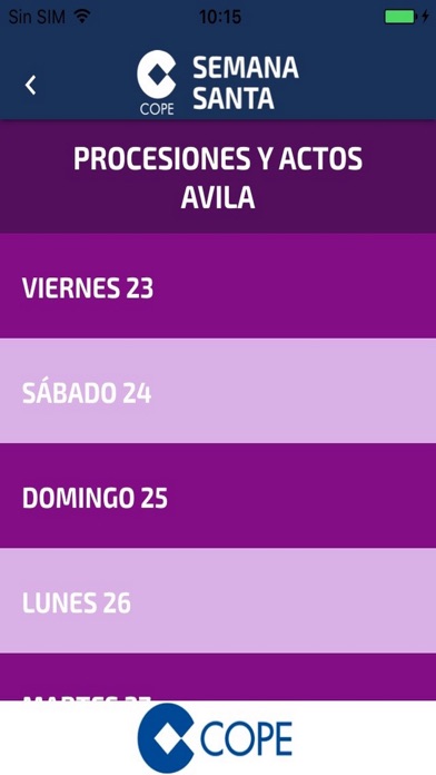 Screenshot #3 pour Semana Santa CyL