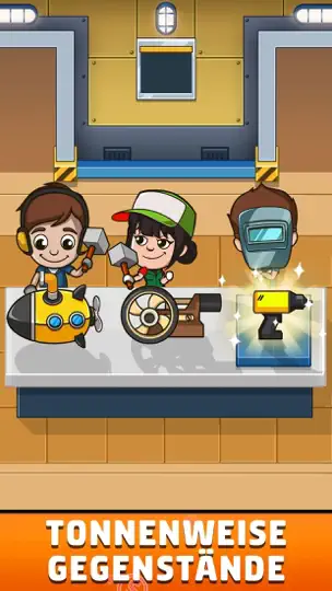 Screenshot von Idle Factory Tycoon: Business! auf dem iPhone 3
