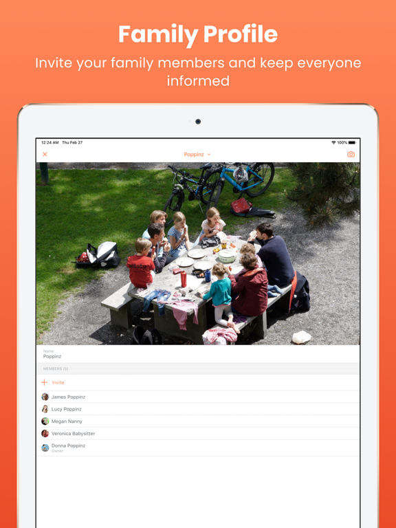 Poppinz: Family Calendar App iPad screenshot 9 - Productivity app