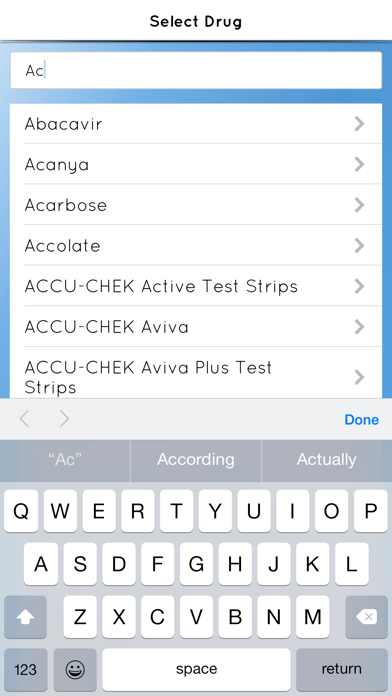 Formulary Medical Screenshot
