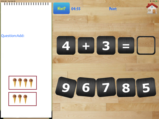1st Grade Math Test iPad screenshot