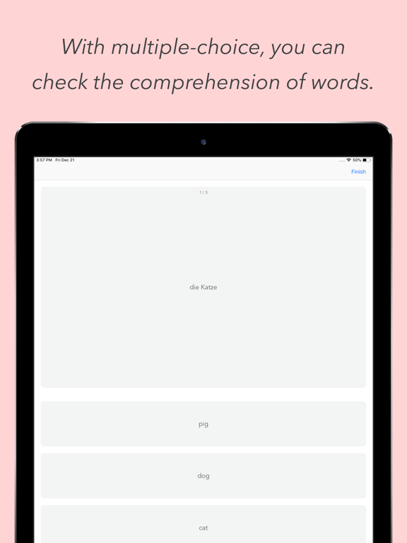 AI Flashcards - Auto QuizMaker iPad screenshot 5 - Reference app