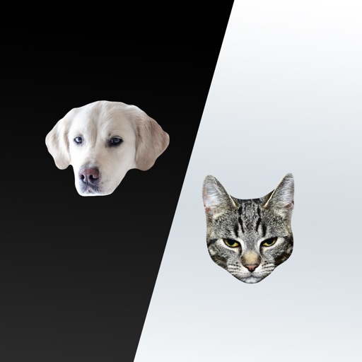 Cats and Dogs Message Stickers iOS App