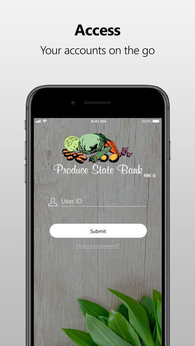 Produce State Bank Screenshot