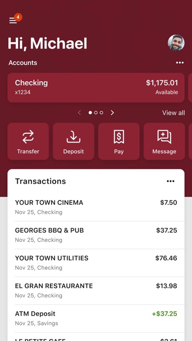 Enterprise Bank Pittsburgh Screenshot