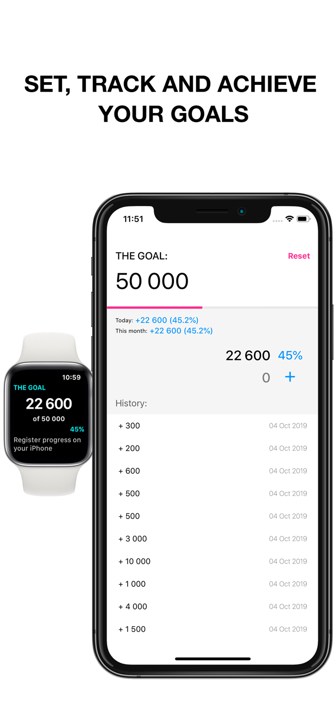 Goal Ahead - Progress Bar