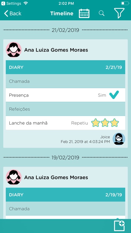 Diário Escola Pais EF