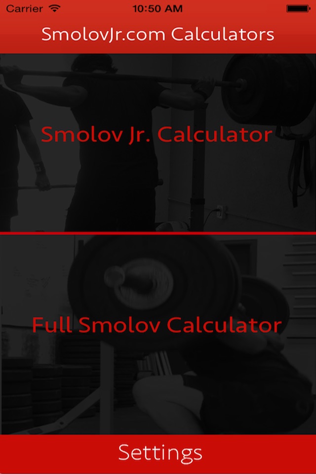 Smolov Squat Calculator screenshot 2