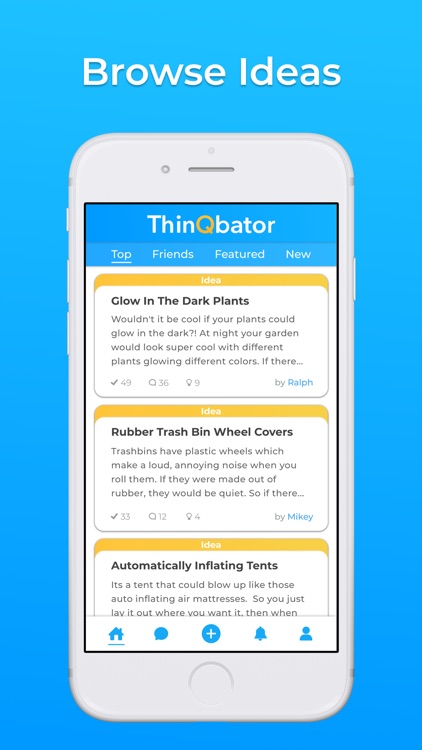 ThinQbator: Share Ideas screenshot-4