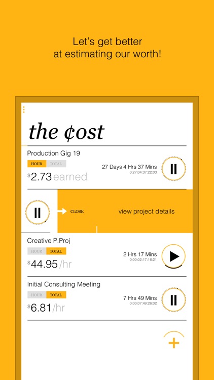the cost