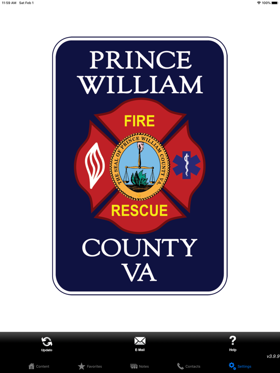Prince William County DFR iPad screenshot 1 - Medical app