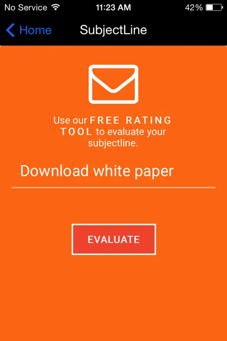 Subject Line