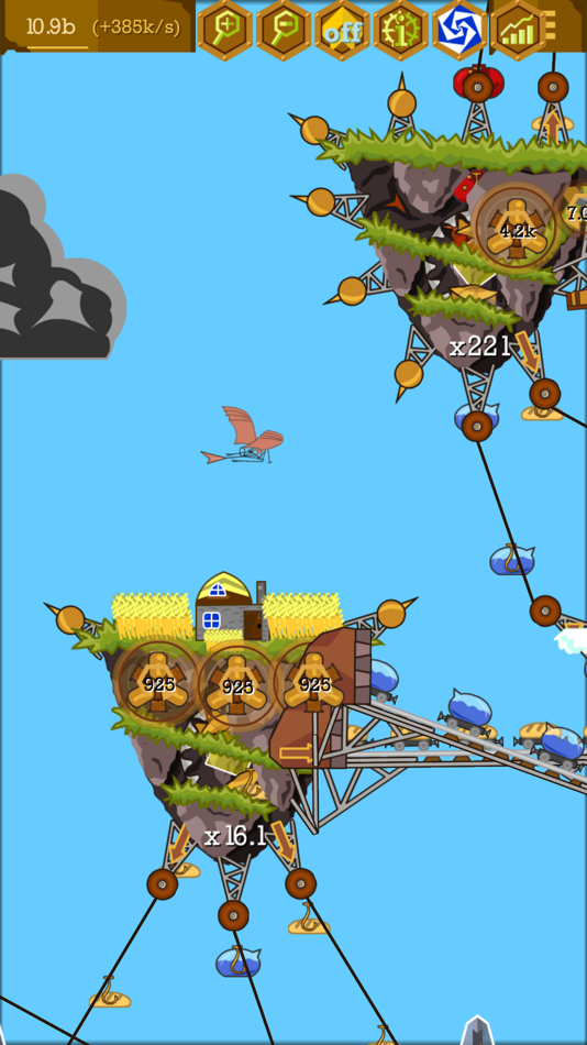 #3. Steampunk Idle Spinner Factory (iOS) 由: Alexey Izvalov
