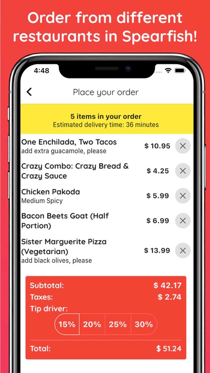 Food Driver Spearfish screenshot-4