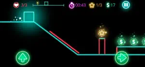 Glow obstacle course screenshot #3 for iPhone